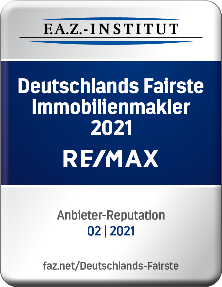 Deutschlands Fairste Immobilienmakler 2021 RE/MAX